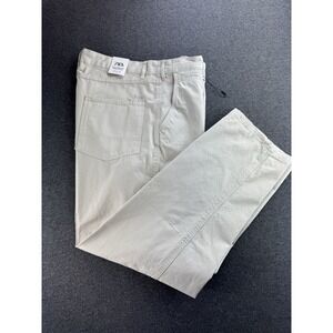 Zara Men's Pants Size 36X31 The Comfort Chino‎ Beige Trousers Carpenter Style